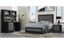 Load image into Gallery viewer, Global Furniture Lisbon Grey And Black Twin Bed