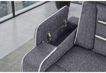 Load image into Gallery viewer, Global Furniture U1895 Grey P2 Reclining Sofa/Console Reclining Loveseat