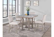 Load image into Gallery viewer, Global Furniture D1622 White Bar Stool