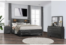 Load image into Gallery viewer, Global Furniture Jordyn Grey Full Bed