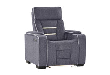 Load image into Gallery viewer, Global Furniture U1895 Grey P2 Recliner With Is And Led