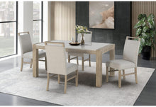 Load image into Gallery viewer, Global Furniture D1321DT+D1321DC Light Grey Dining Room Groupset