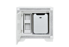 Load image into Gallery viewer, Global Furniture Soleil White Nightstand With Cooler And Speaker