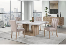 Load image into Gallery viewer, Global Furniture D02 Natural Dining Table + 6 D8683 Dining Chairs