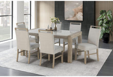 Load image into Gallery viewer, Global Furniture D1321DT+D1321DC Light Grey Dining Room Groupset