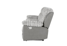 Load image into Gallery viewer, Global Furniture U6028 Grey Reclining Sofa