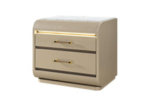Load image into Gallery viewer, Global Furniture Genesis Gold Nightstand With Led