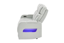 Load image into Gallery viewer, Global Furniture U8611 Blanche Silver Pwr Rec Sofa With Phr And Led