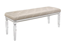 Load image into Gallery viewer, Global Furniture Paris Champagne Bedroom Accessory Bench