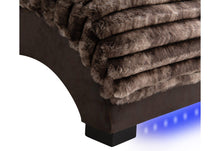 Load image into Gallery viewer, Global Furniture Dominic Mink/Java Chaise With Usb