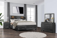 Load image into Gallery viewer, Global Furniture Jordyn Grey Queen Bed