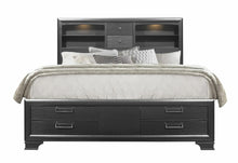 Load image into Gallery viewer, Global Furniture Jordyn Grey Queen Bed