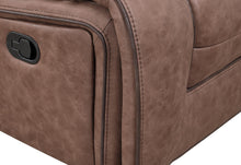 Load image into Gallery viewer, Global Furniture U2250 Brown Reclining Sofa/Console Reclining Loveseat