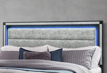 Load image into Gallery viewer, Global Furniture Soleil Charcoal King Bed
