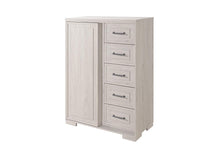 Load image into Gallery viewer, Global Furniture Clara Beige Sliding Door Chest