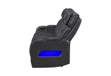 Load image into Gallery viewer, Global Furniture U8611 Blanche Charcoal Power Reclining Sofa With Phr And Led