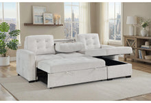 Load image into Gallery viewer, Global Furniture U0707 Chalk Reversible Sofa Bed