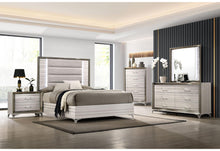 Load image into Gallery viewer, Global Furniture Zambrano White King Bed With Led