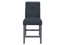 Load image into Gallery viewer, Global Furniture Monaco Dark Grey Bar Table And 6 Monaco Dark Grey Bar Stools