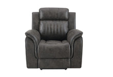 Load image into Gallery viewer, Global Furniture U8517 Grey Reclining Sofa/Console Reclining Loveseat/Glider Recliner