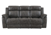 Load image into Gallery viewer, Global Furniture U8517 Grey Reclining Sofa/Console Reclining Loveseat/Glider Recliner