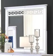 Mairead Gemma Blue LED Bedroom Set