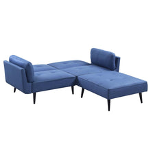 Load image into Gallery viewer, Acme Nafisa Adjustable Sofa &amp; Ottoman