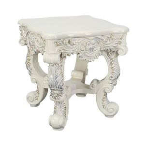 Acme Adara Antique White  End Table