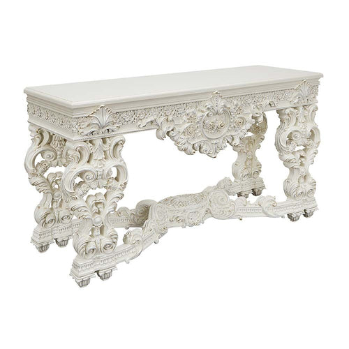 Acme Adara Antique White  Sofa Table