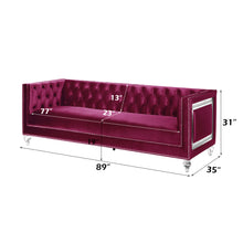 Load image into Gallery viewer, Acme Heibero Sofa W/2 Pillows (Same 56895)