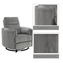 Load image into Gallery viewer, Acme Sagen Recliner W/Swivel &amp; Glider