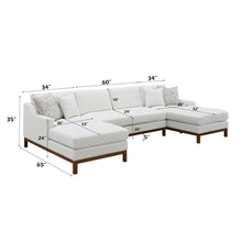 Load image into Gallery viewer, Acme Valiant Sectional Sofa W/4 Pillows