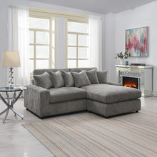 Load image into Gallery viewer, Acme Tavia Reversible Sectional Sofa W/6 Pillows