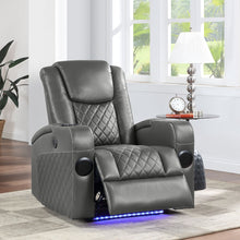 Load image into Gallery viewer, Acme Alair Power Motion Recliner W/Bluetooth, Wireless Charger &amp; Cupholder