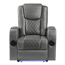 Load image into Gallery viewer, Acme Alair Power Motion Recliner W/Bluetooth, Wireless Charger &amp; Cupholder