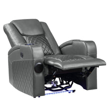 Load image into Gallery viewer, Acme Alair Power Motion Recliner W/Bluetooth, Wireless Charger &amp; Cupholder