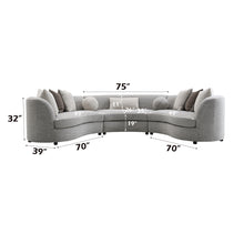 Load image into Gallery viewer, Acme Ivria Sectional Sofa W/9 Pillows