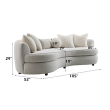 Load image into Gallery viewer, Acme Iniko Sofa W/6 Pillows
