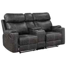 Load image into Gallery viewer, Acme Hirah Motion Loveseat w/Console &amp; USB Port