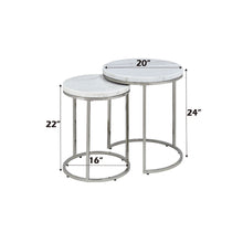 Load image into Gallery viewer, Acme Zaidee Nesting Table Set