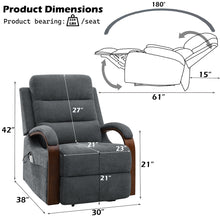 Load image into Gallery viewer, Acme Kayla Power Recliner w/Lift &amp; Heating &amp; Massage