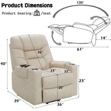 Load image into Gallery viewer, Acme Nairi Power Recliner W/Lift &amp; Heating &amp; Massage