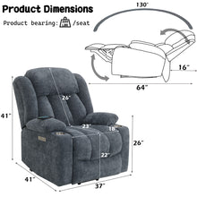 Load image into Gallery viewer, Acme Omarion Power Recliner w/Lift, Heating &amp; Massage