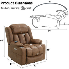 Load image into Gallery viewer, Acme Omarion Power Recliner W/Lift &amp; Heating &amp; Massage