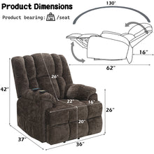 Load image into Gallery viewer, Acme Pacay Power Recliner w/Lift, Heating &amp; Massage