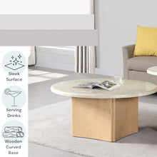 Load image into Gallery viewer, Acme Qwin Coffee Table W/Marble Top