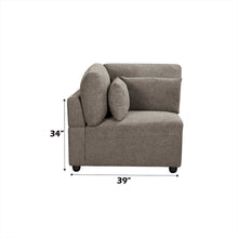 Load image into Gallery viewer, Acme Rylie Modular - Left Facing Chair w/3 Pillows