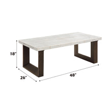 Load image into Gallery viewer, Acme Edwyn Coffee Table w/Marble Top