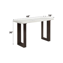 Load image into Gallery viewer, Acme Edwyn Sofa Table w/Marble Top