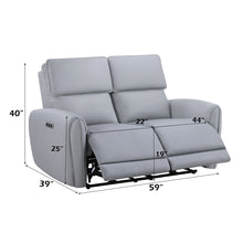 Load image into Gallery viewer, Acme Jeromie Power Motion Loveseat w/USB Port